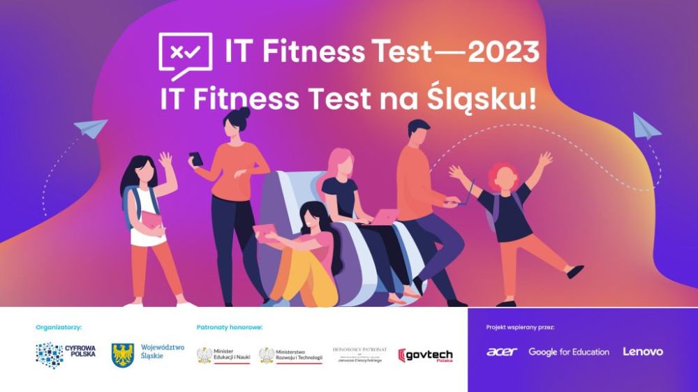 IT Fitness Test - plakat
