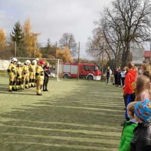 Próbny alarm przeciwpożarowy - spotkanie z OSP Czekanów.